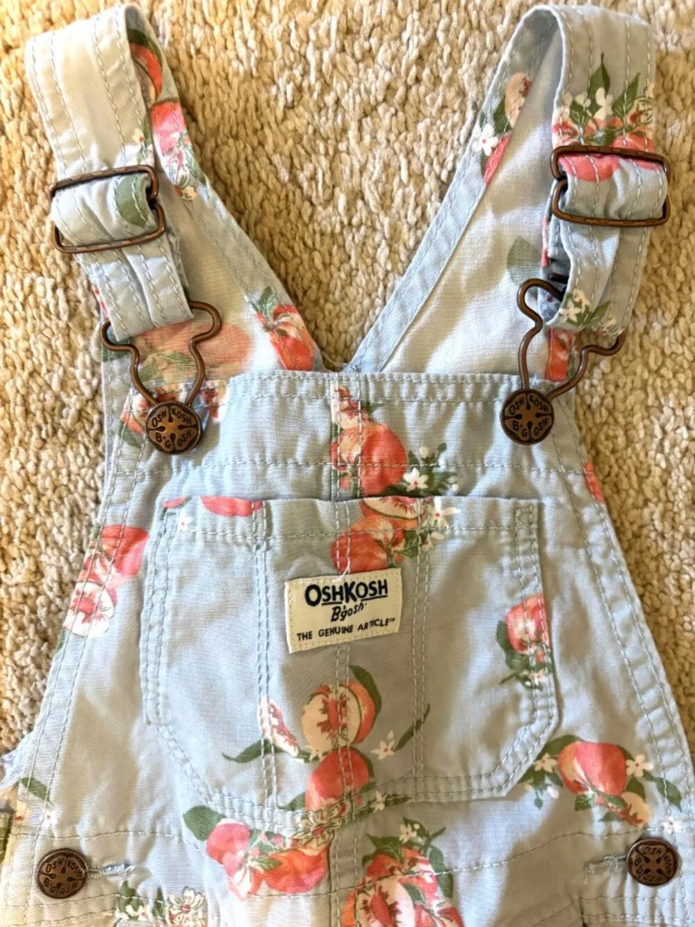 Girls 3 Toddler OSH KOSH B’GOSH Shortalls